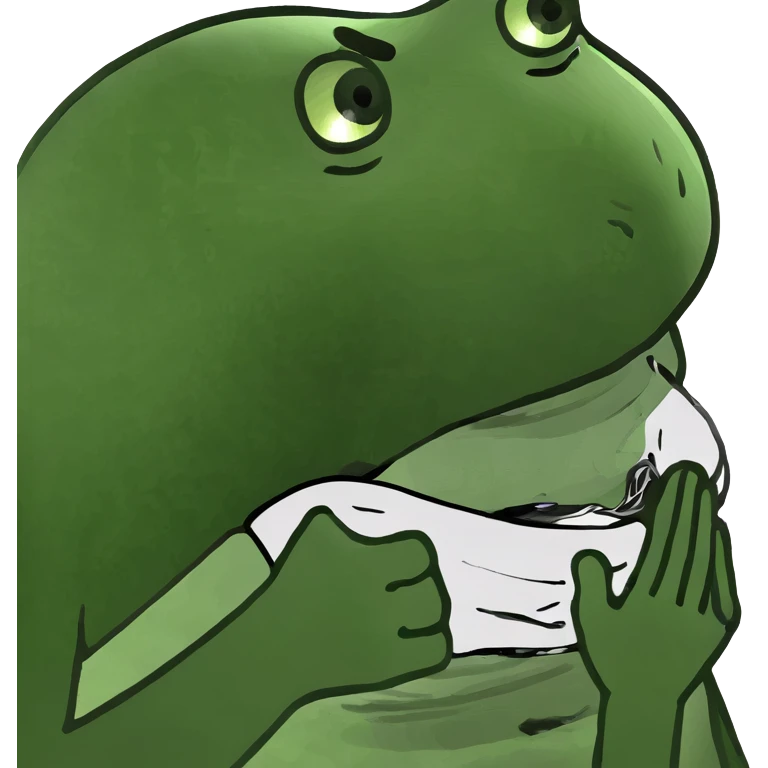 person choking themselves emoji