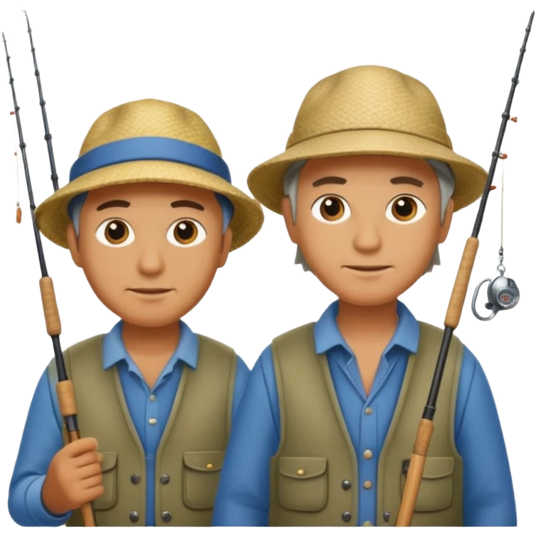 2 pescadores emoji