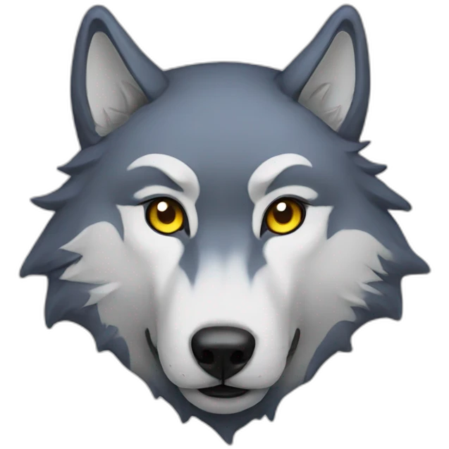 moon-wolf emoji