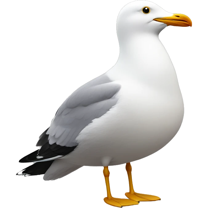 BIG FAT CHUNKY SEAGULL emoji