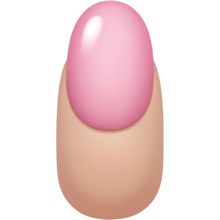 Light pink nails  emoji