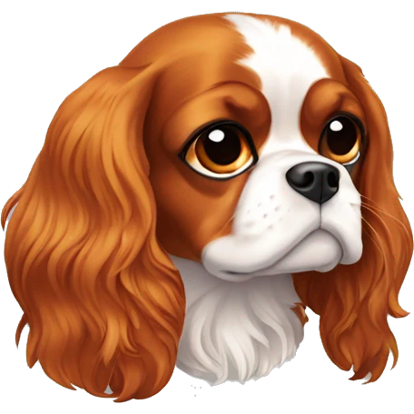 6. Cavalier King Charles Spaniel emoji