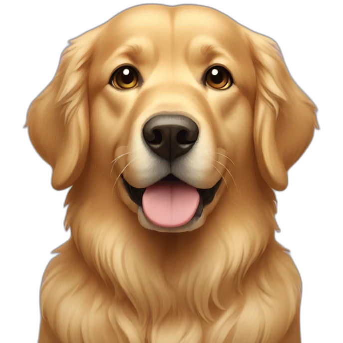 Golden retriver emoji