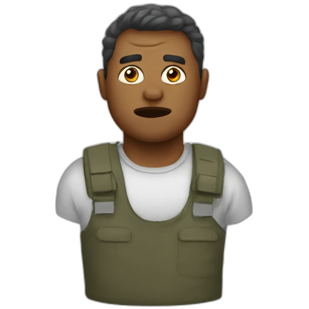 Exacerbated emoji