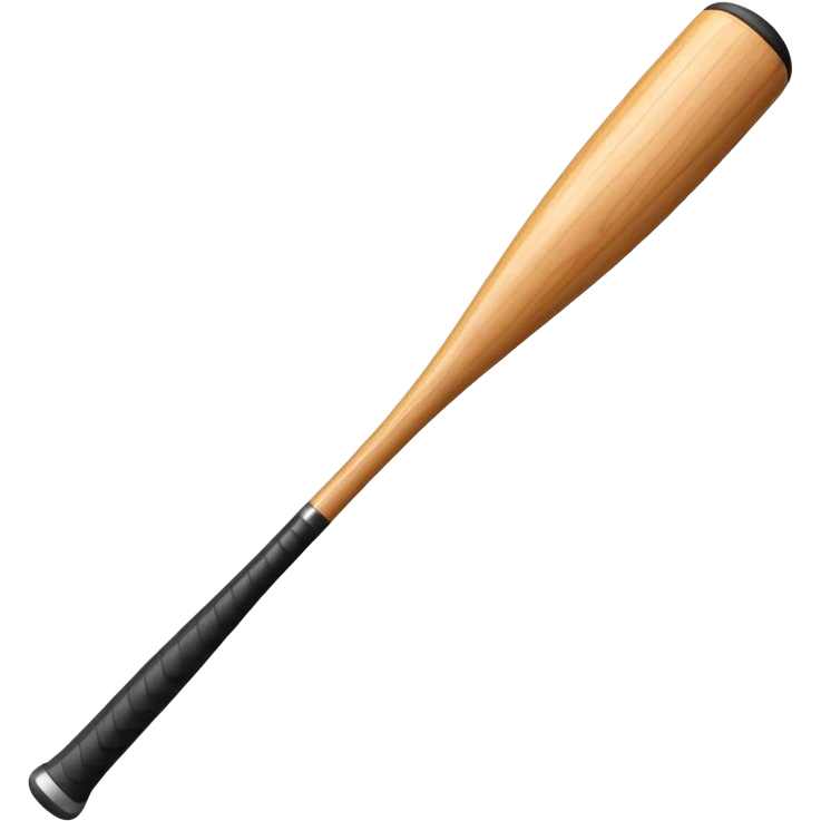 Baseball bat with Giants logo emoji