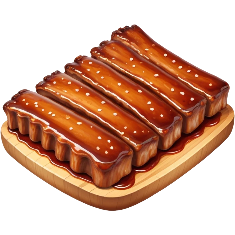 baby back spare ribs  emoji
