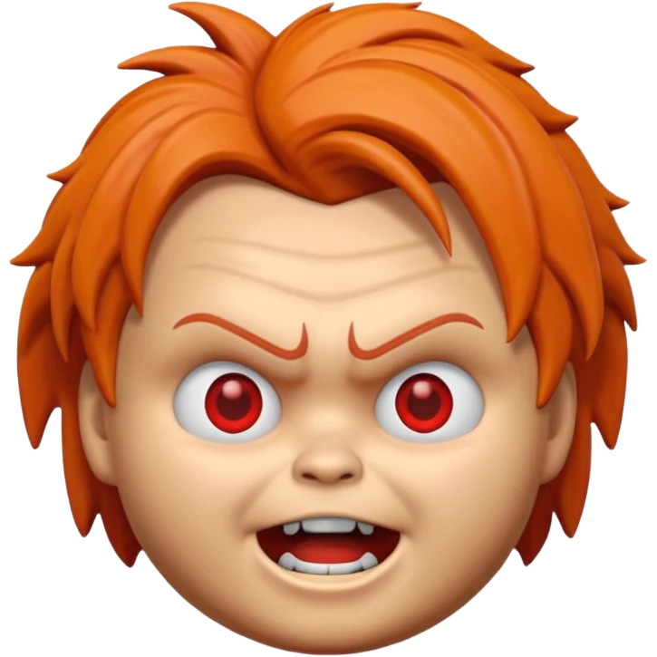 Un emojin de chuky emoji