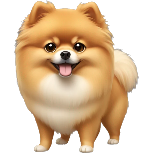 Japanese pomeranian  emoji