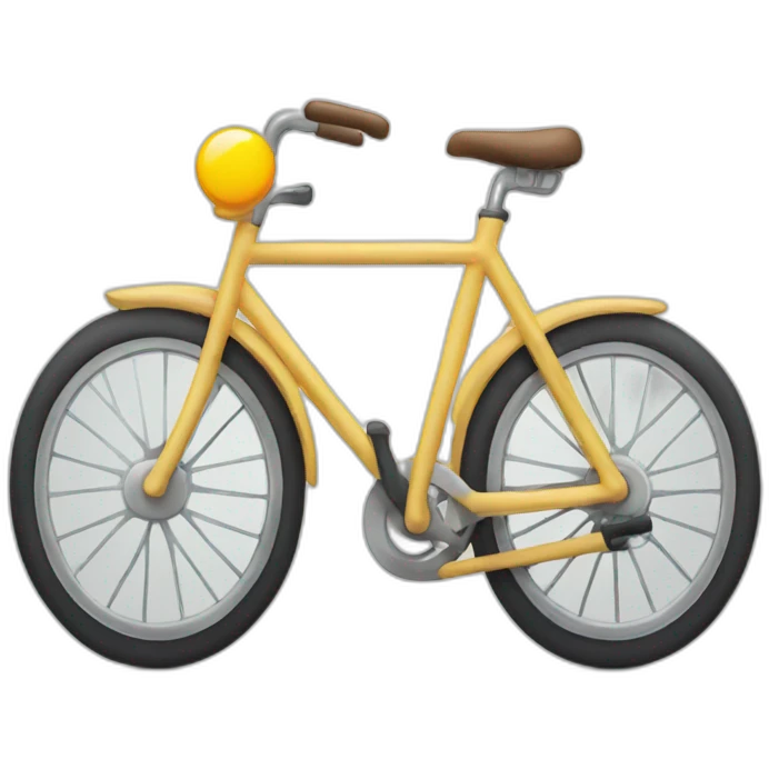 Use phone in a bike emoji