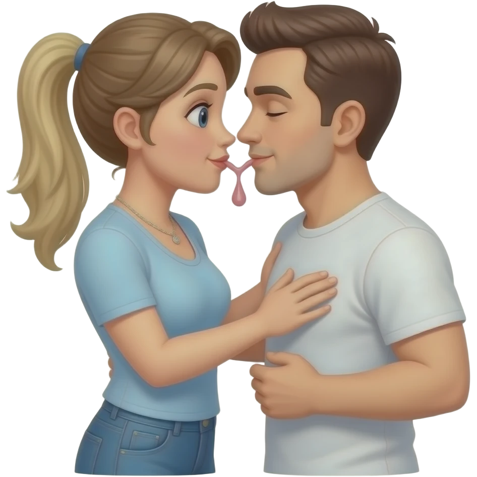 Men having sex with women emoji