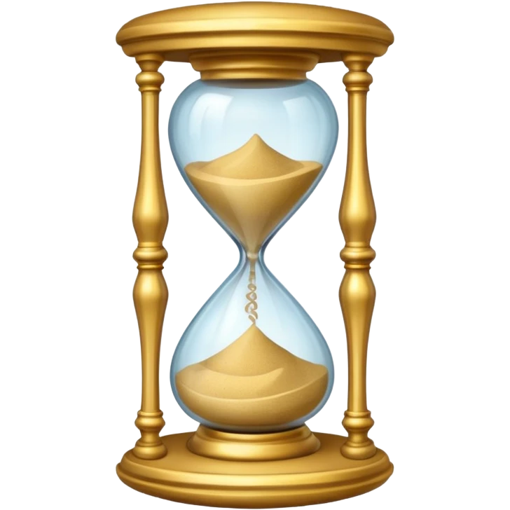 fancy ornate hourglass emoji