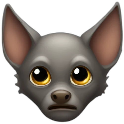 bat mysterious emoji