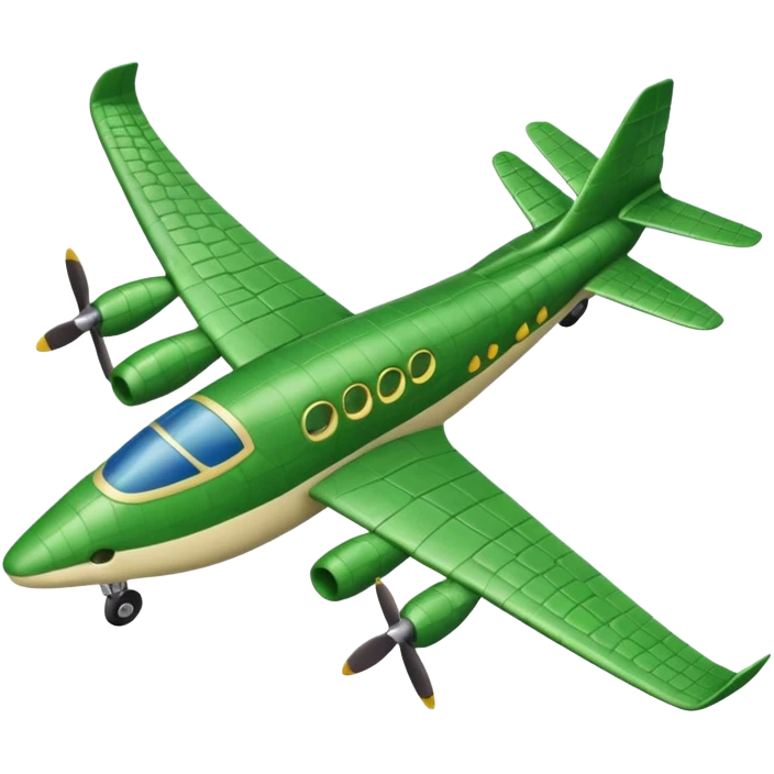 Bombordilo crocodillo with a plane body emoji