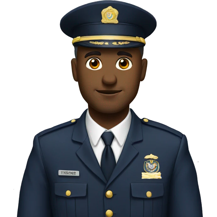 Man in uniform  emoji