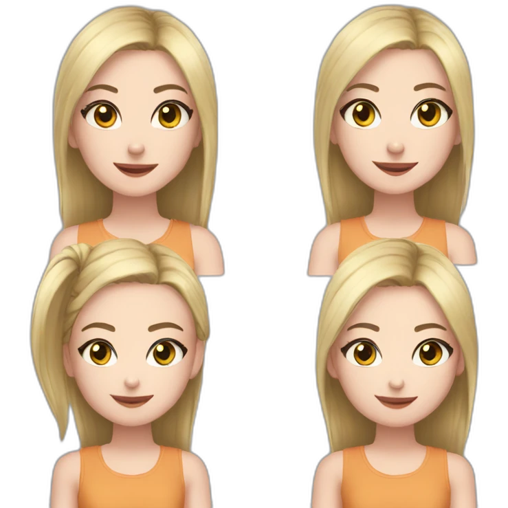 paige and claire best friends emoji