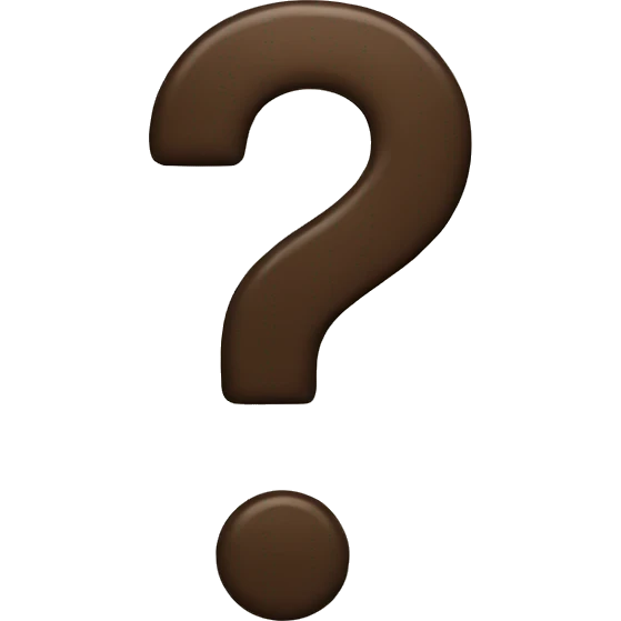 upside question mark emoji