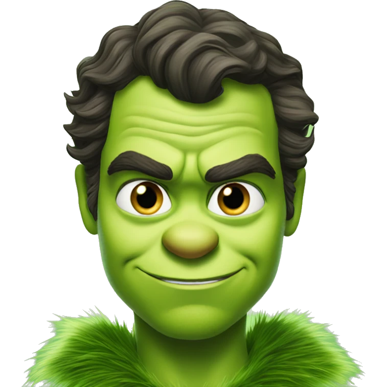 henry cavill as grinch emoji