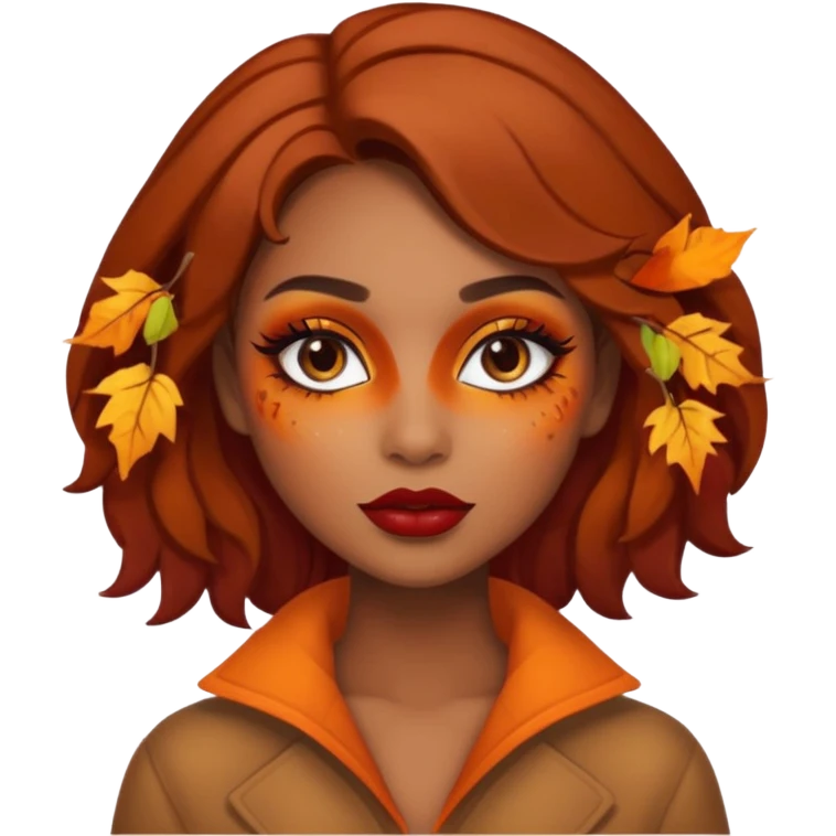 Cute Brown automne emoji