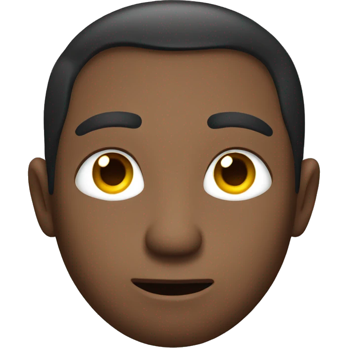 man with twitching eye emoji