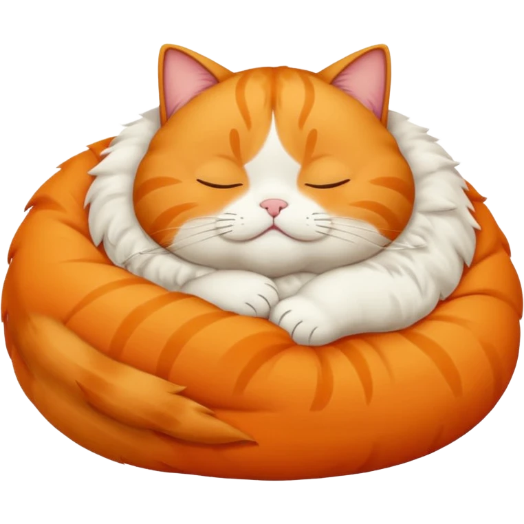 A fat cat emoji