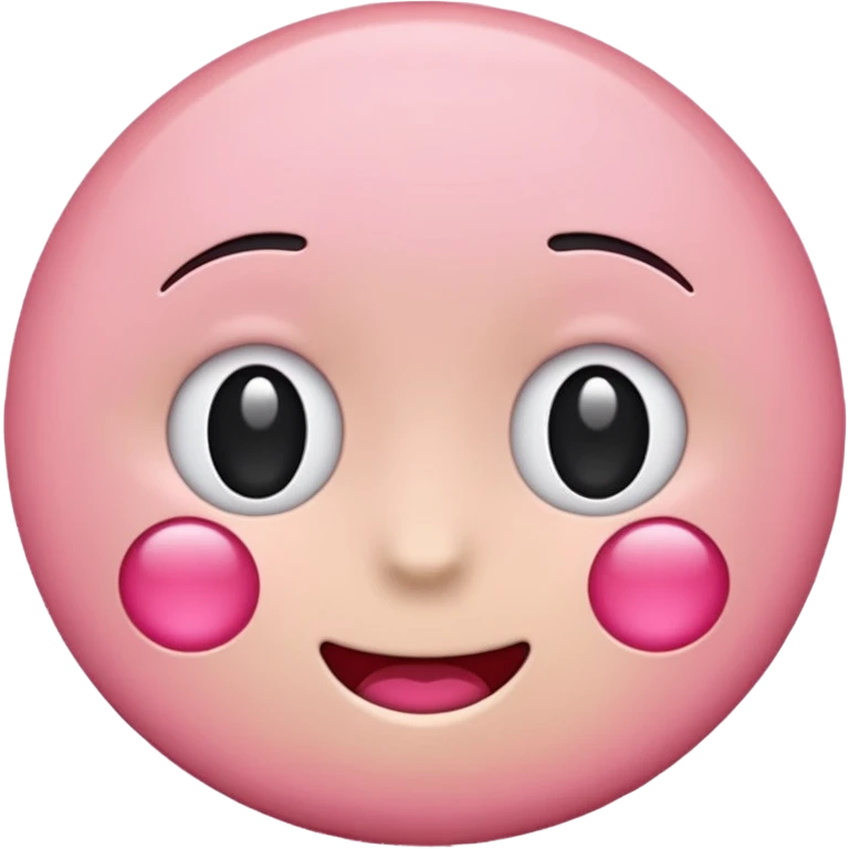 Make me a normal blush emoji  emoji