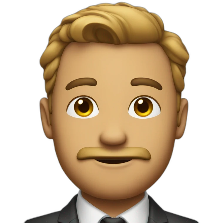 Gentlemen photo pose emoji
