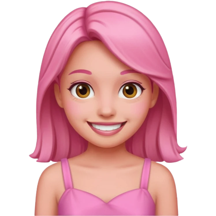 بنات ورديات emoji