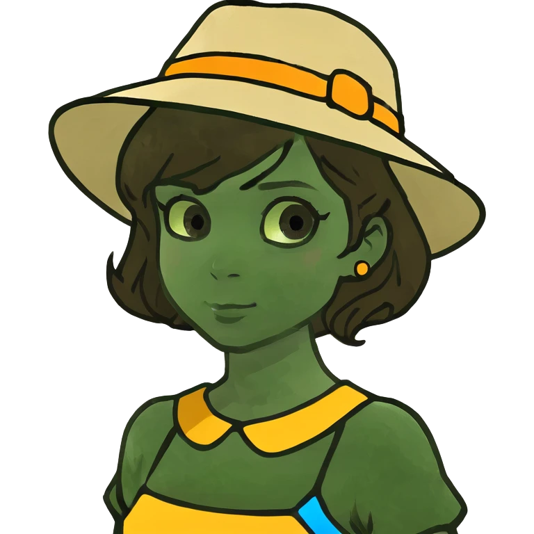 short brown hair brown eyes girl emoji