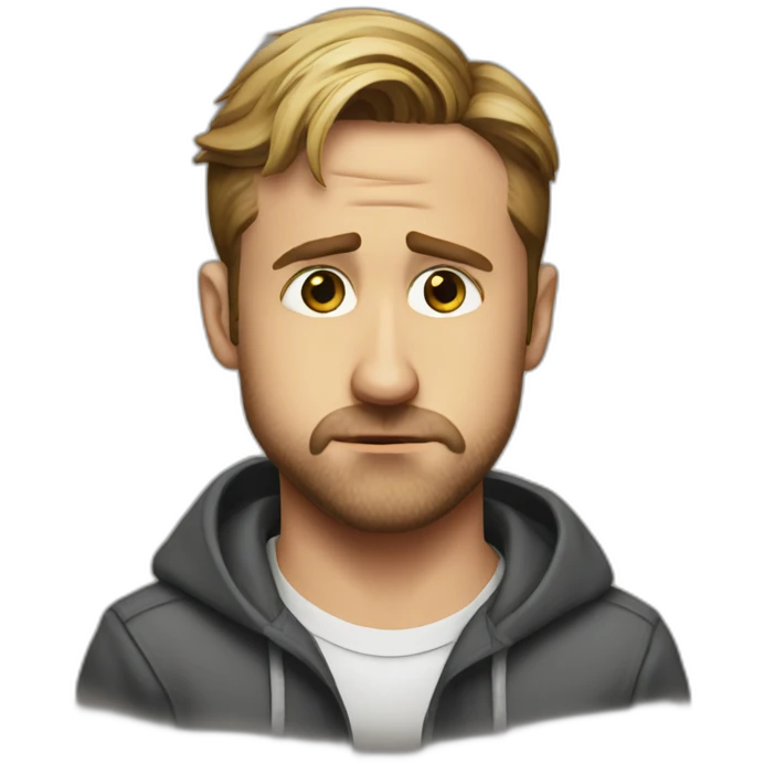 Ryan gosling sad emoji