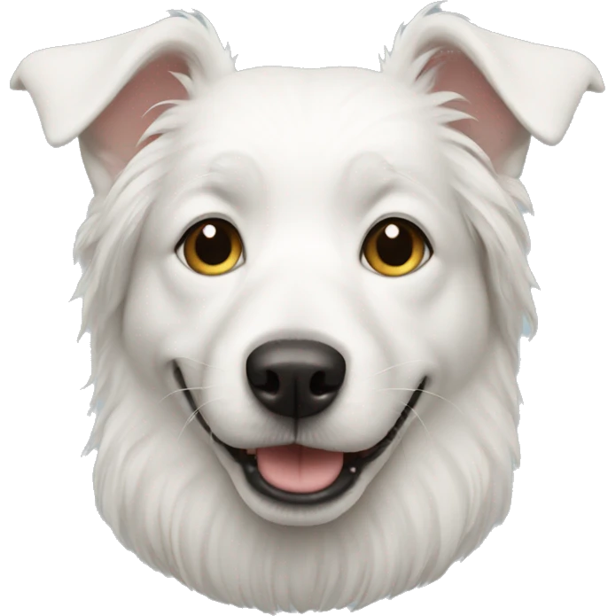 white dog emoji