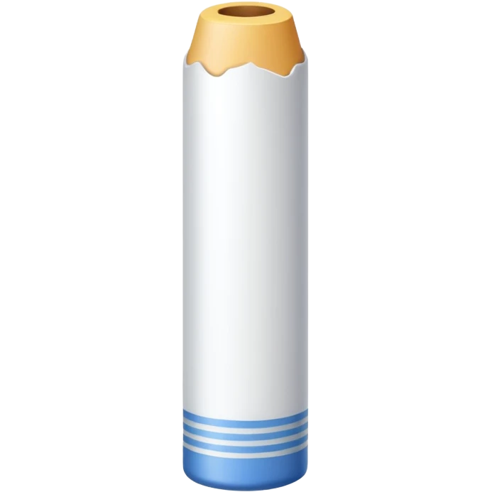 white color crayon emoji