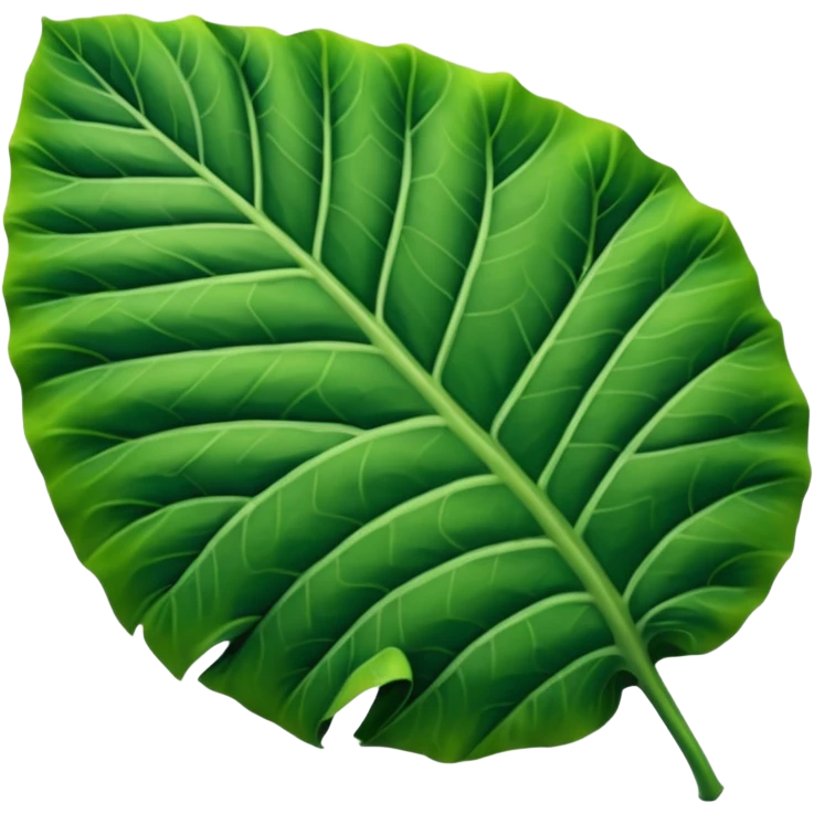 alocasia leaf emoji