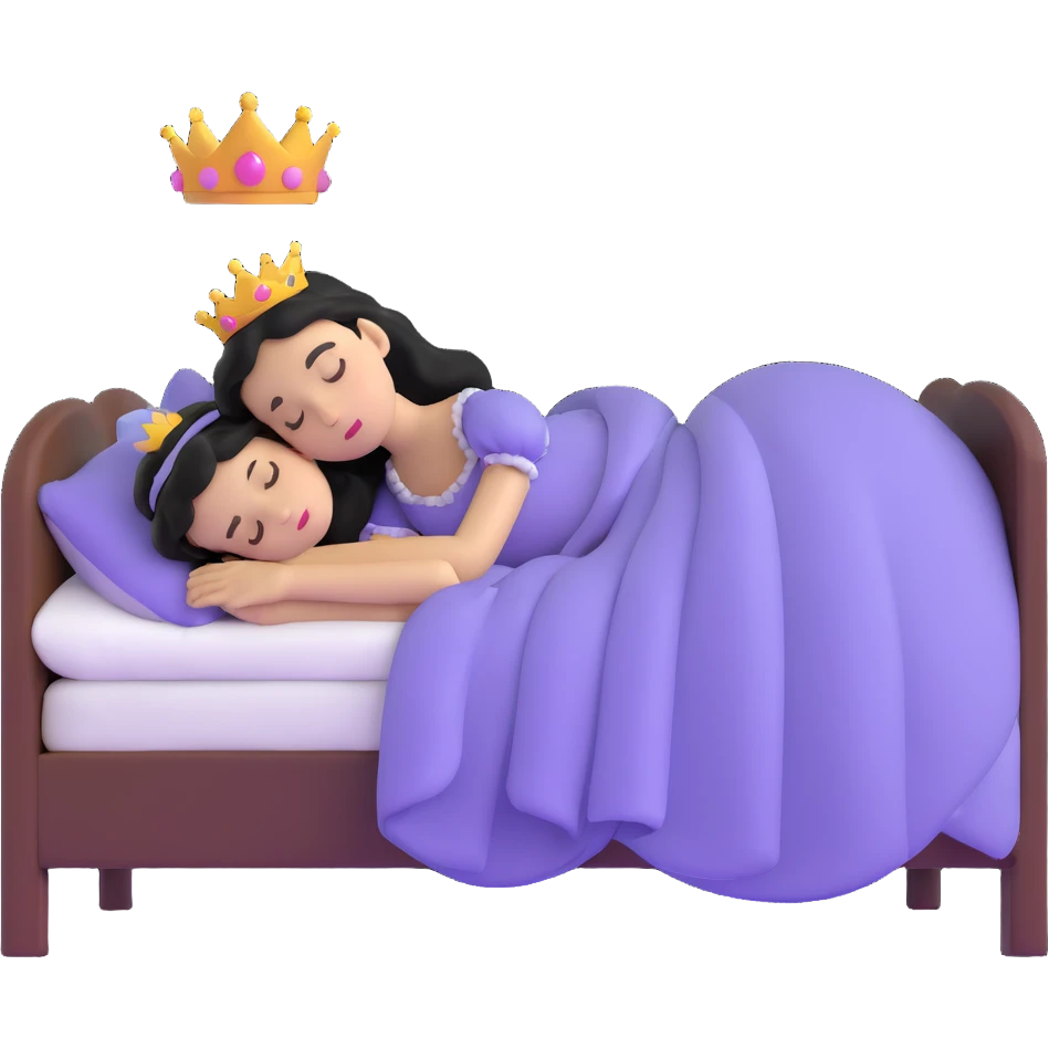 sleeping princess emoji