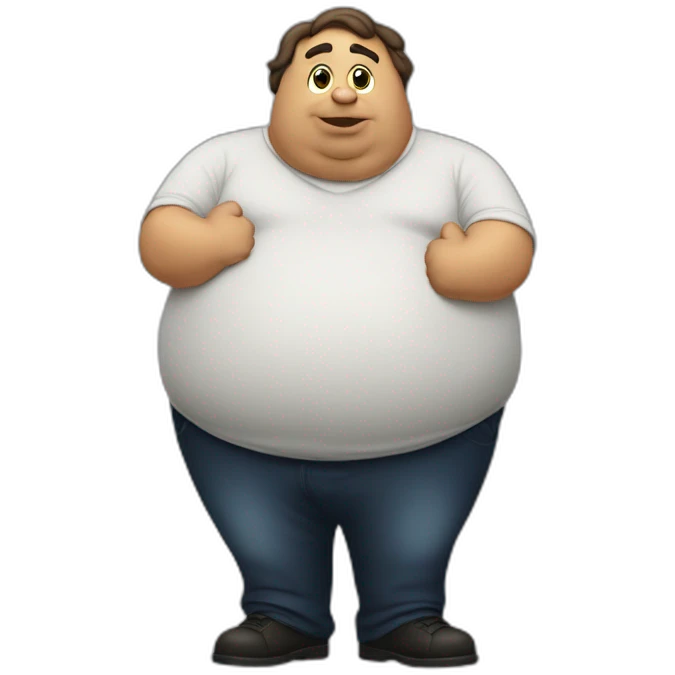Fat lacalle pou emoji