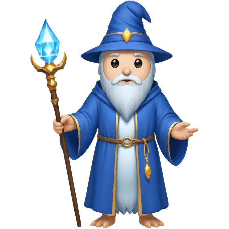 Penguin Wizard emoji