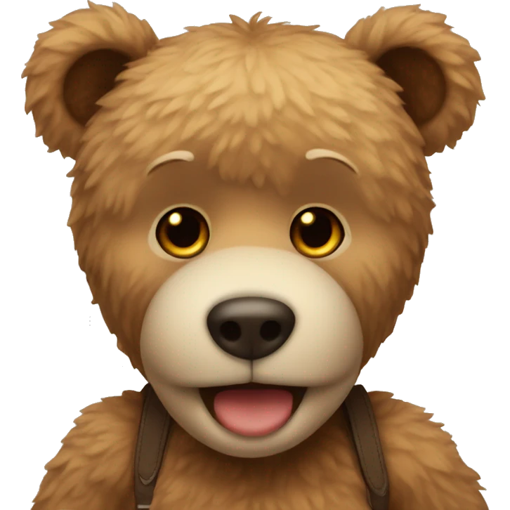 Teddy bear emoji