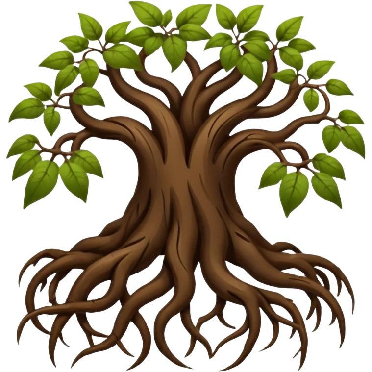 Plant roots emoji