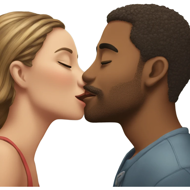 Kiss on cheek emoji