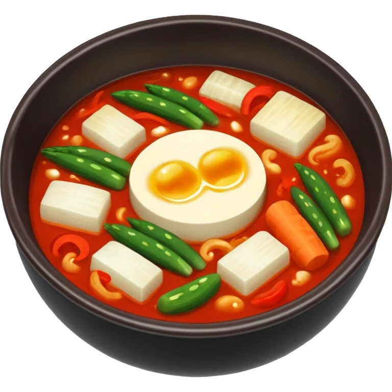 Create an emoji for Korean kimchi soup  emoji