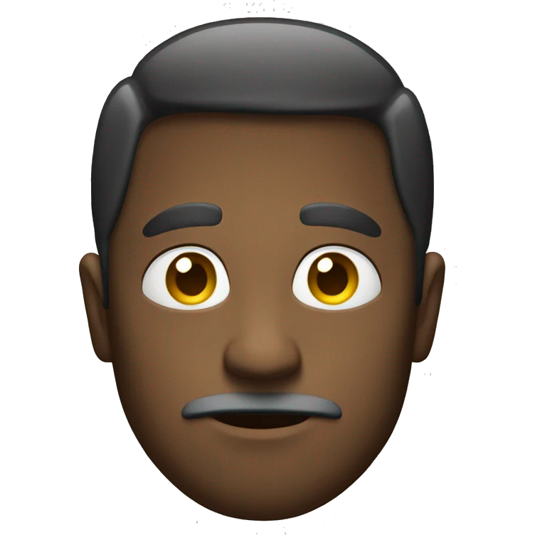 Inefficent man emoji