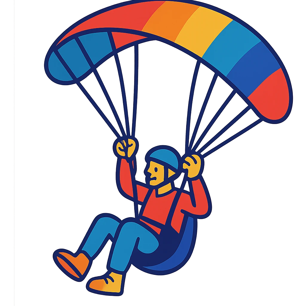 paraglider emoji