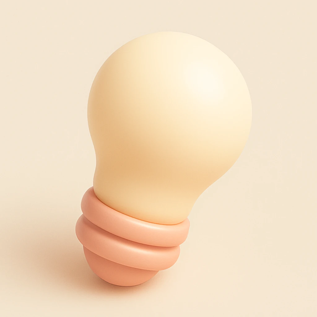 bulb emoji