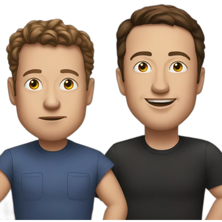 Zuck vs musk emoji
