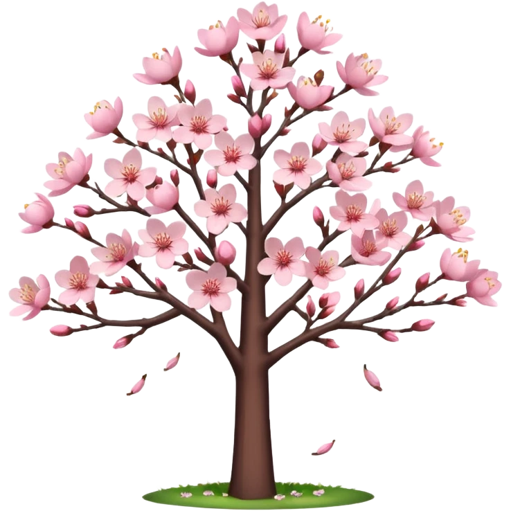 Cherry blossom tree aesthetic emoji