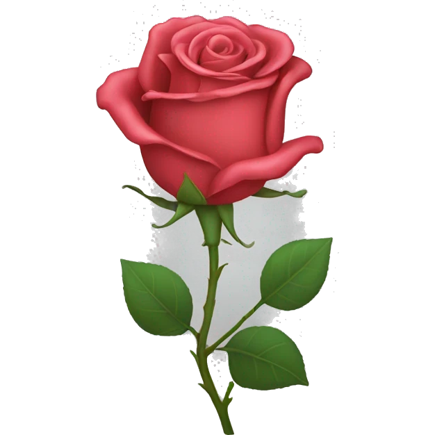 rose in salute hands emoji