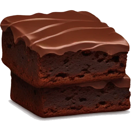 Chocolate brownies  emoji