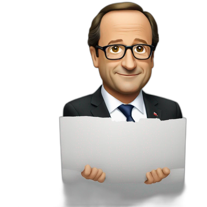 François Hollande emoji
