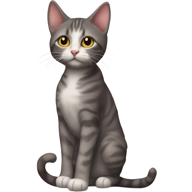 Kitty wearing heels  emoji