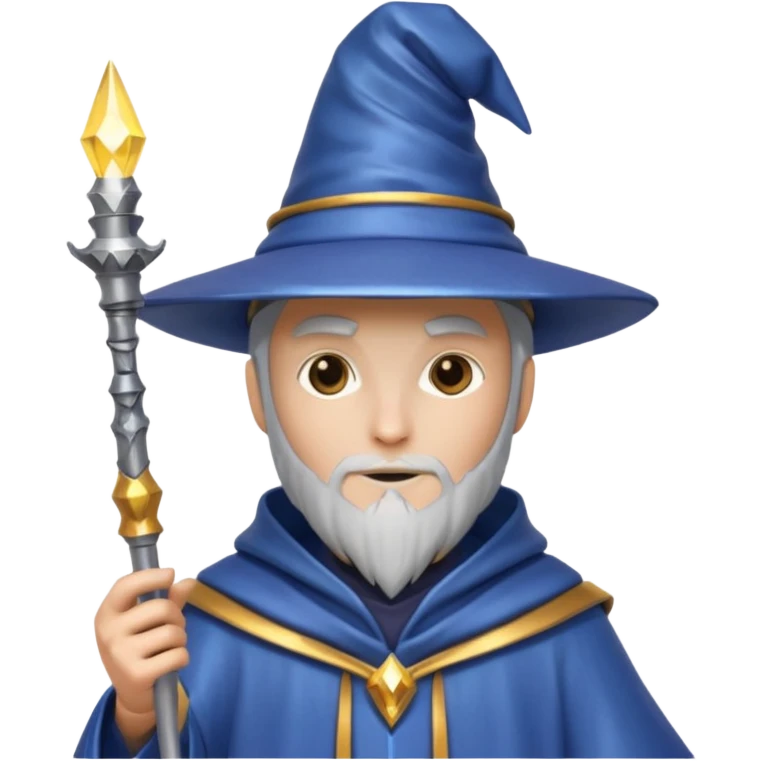 un mago robot programador emoji