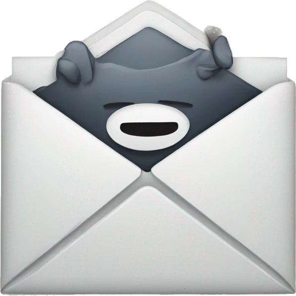 email + magnet emoji